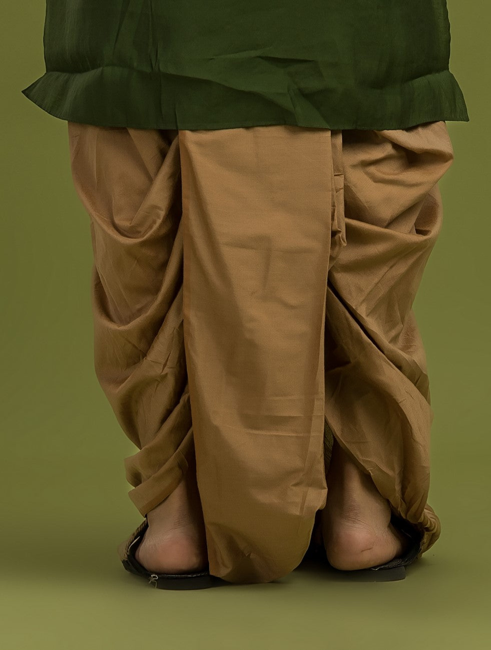 Exclusive Silk Dhoti- Ready to wear