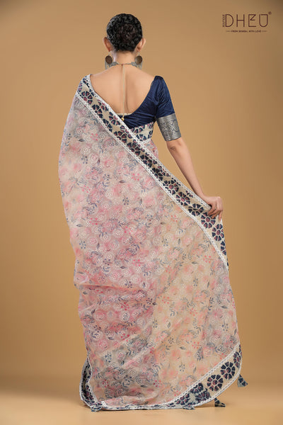 Dheu Exclusive Kurta & Saree Couple Set