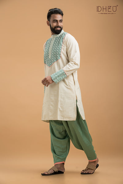 Exclusive Designer Kurta & Pant Set