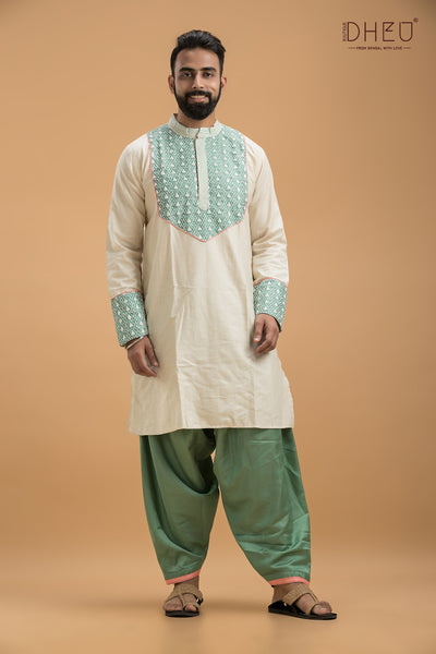 Exclusive Designer Kurta & Pant Set