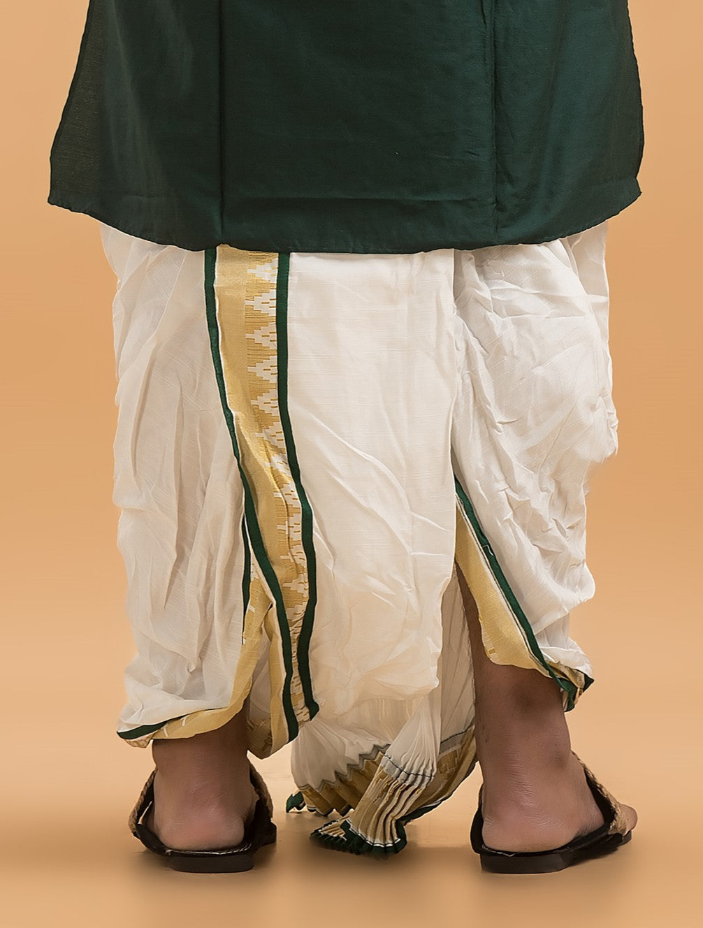 Designer Silk Dhoti- Ready to wear