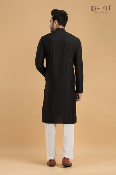 Exclusive Designer Silk Men's Kurta