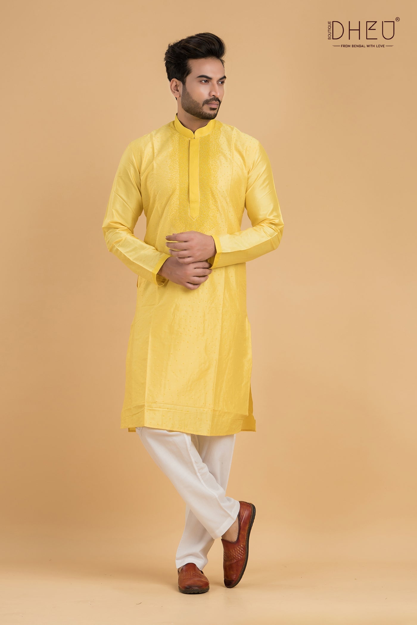 Exclusive Designer Silk Men's Kurta