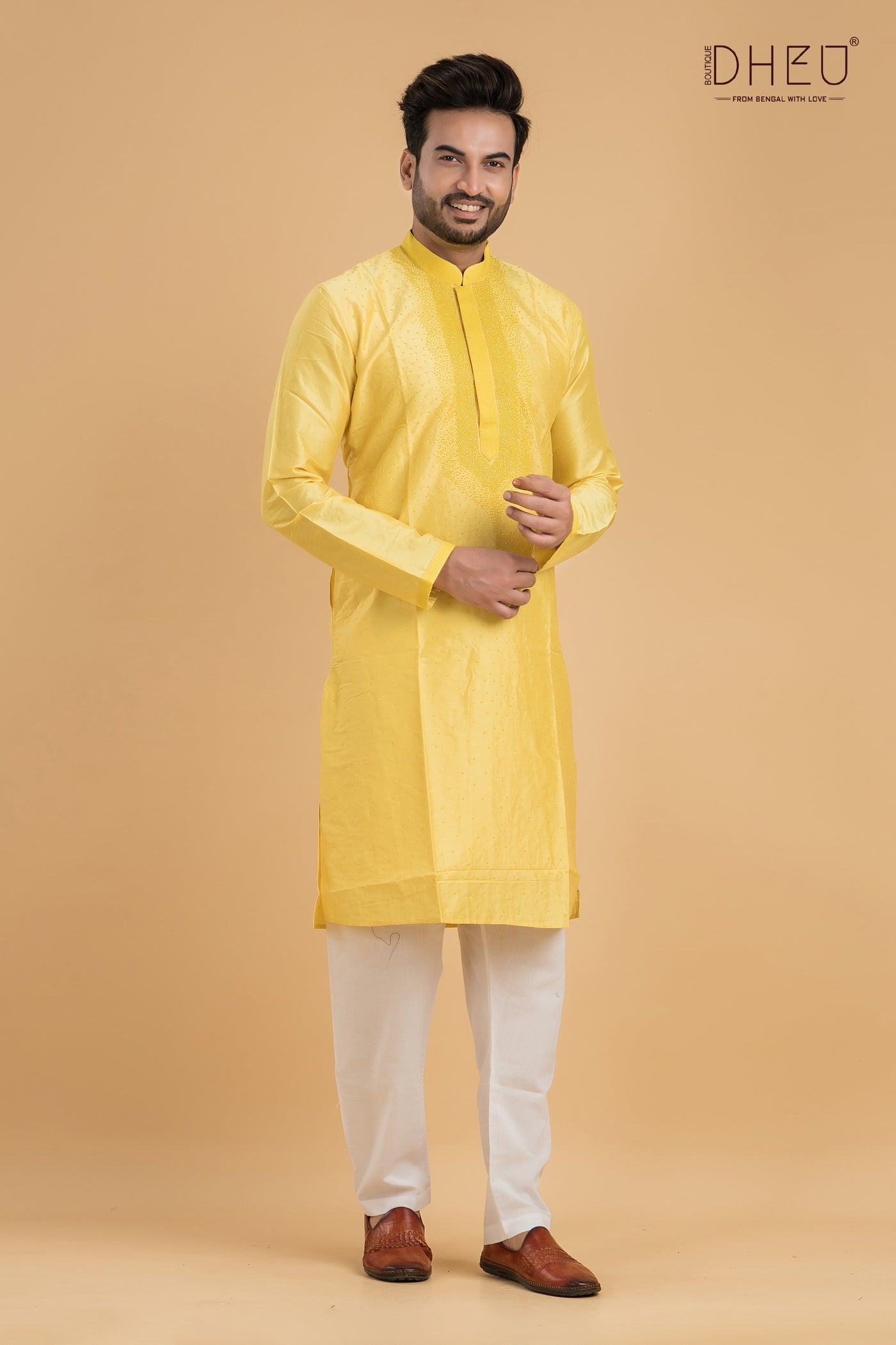 Exclusive Designer Silk Men's Kurta