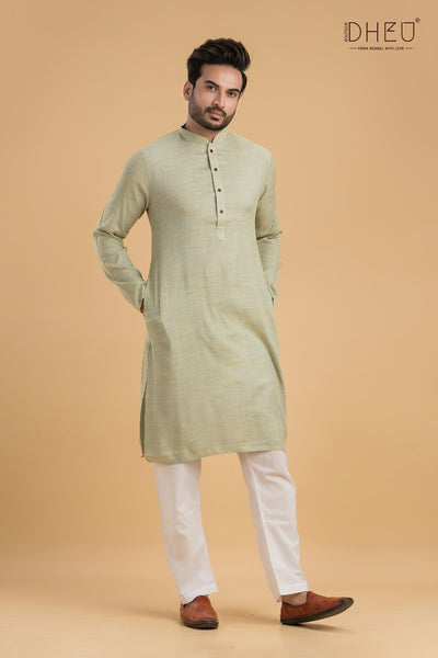 Handloom Pure Cotton Kurta