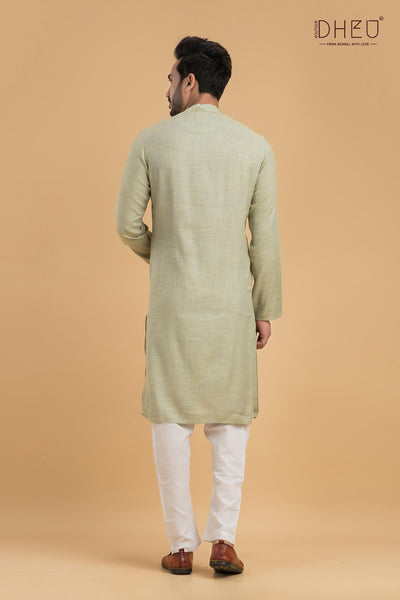 Handloom Pure Cotton Kurta