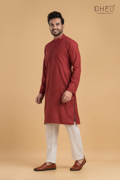 Handloom Pure Cotton Kurta