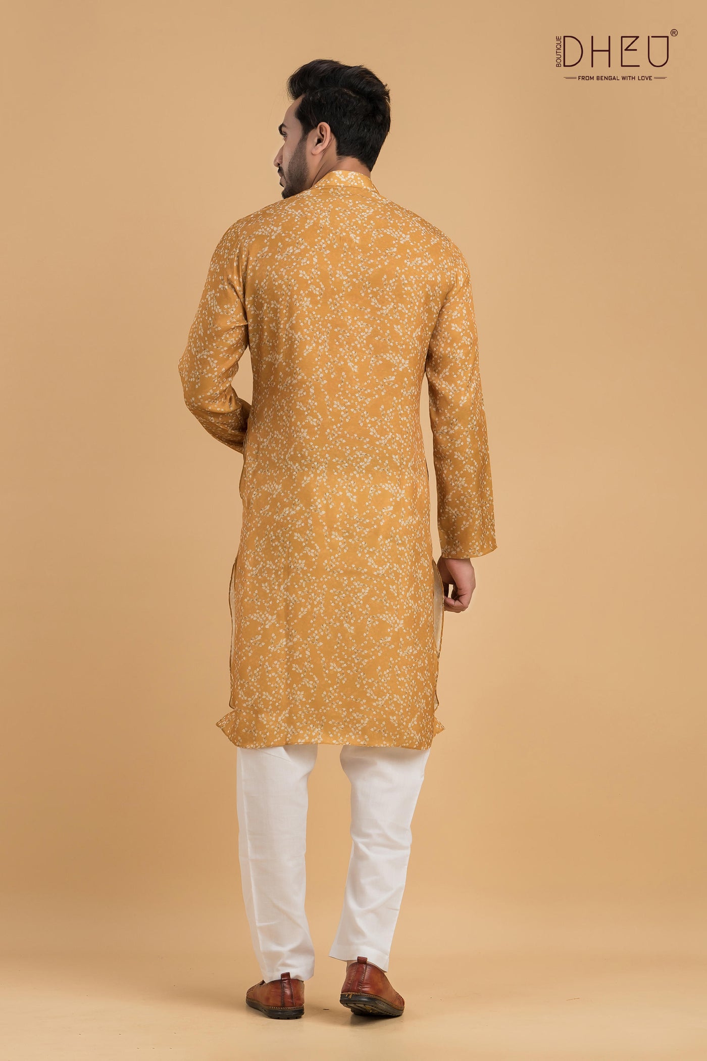 Exclusive Designer Printed Cotton Kurta