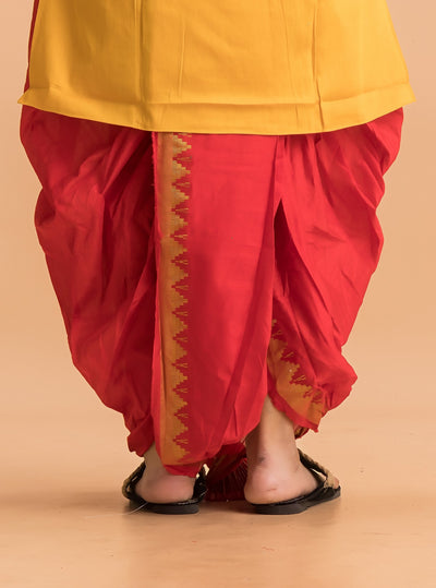 Designer Silk Dhoti- Ready to wear