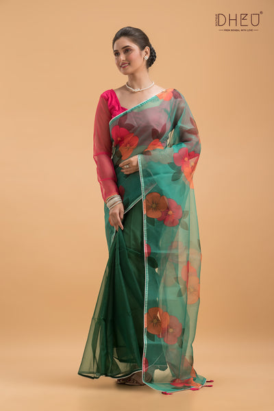 Daisy - Exclusive Organza Silk Saree