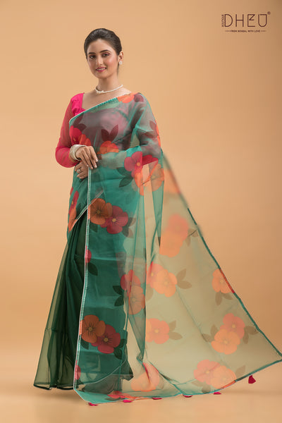 Daisy - Exclusive Organza Silk Saree