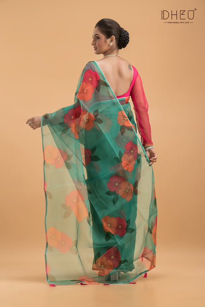 Daisy - Exclusive Organza Silk Saree