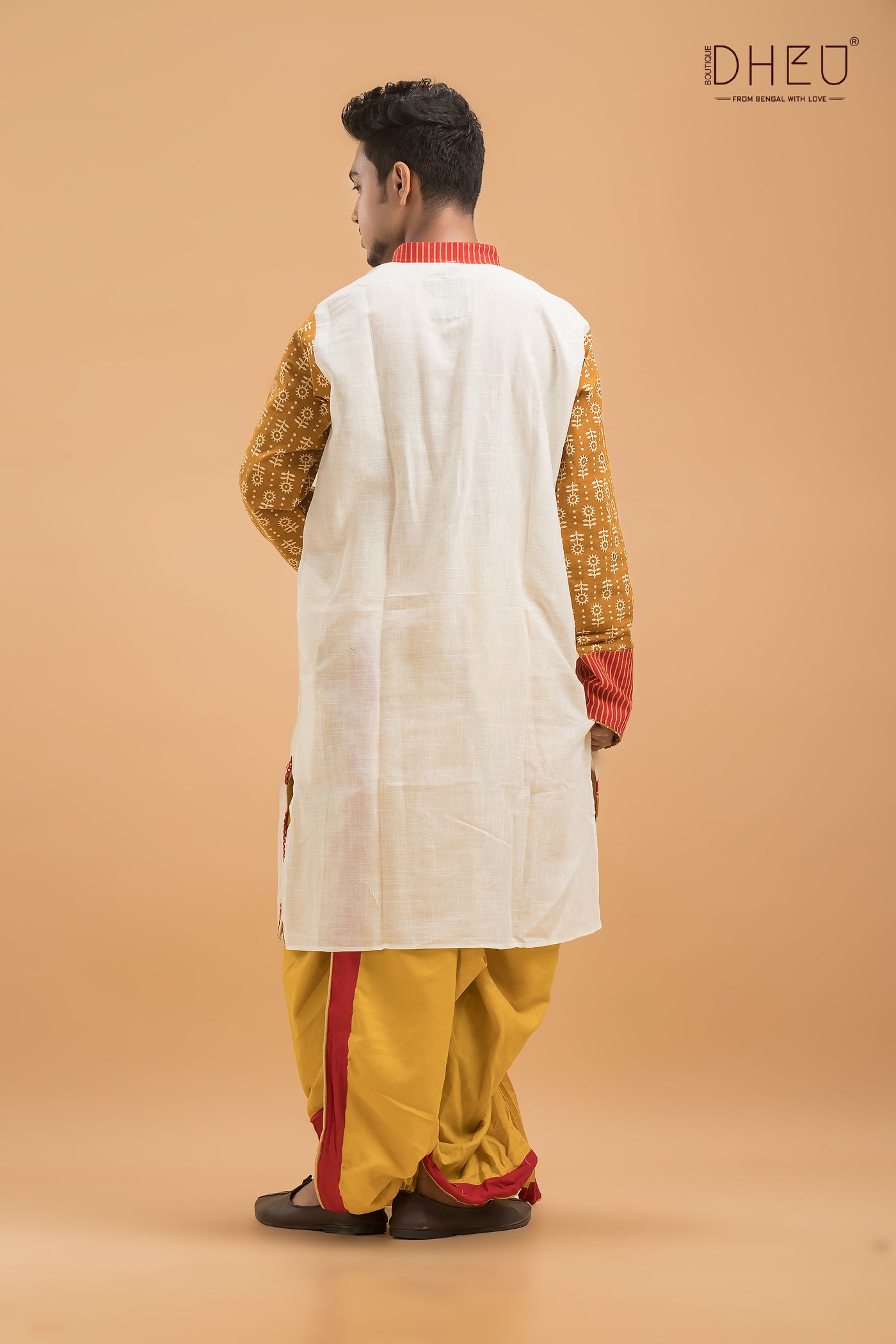 Dheu Exclusive Designer Kurta & Dhoti(Optional) Set