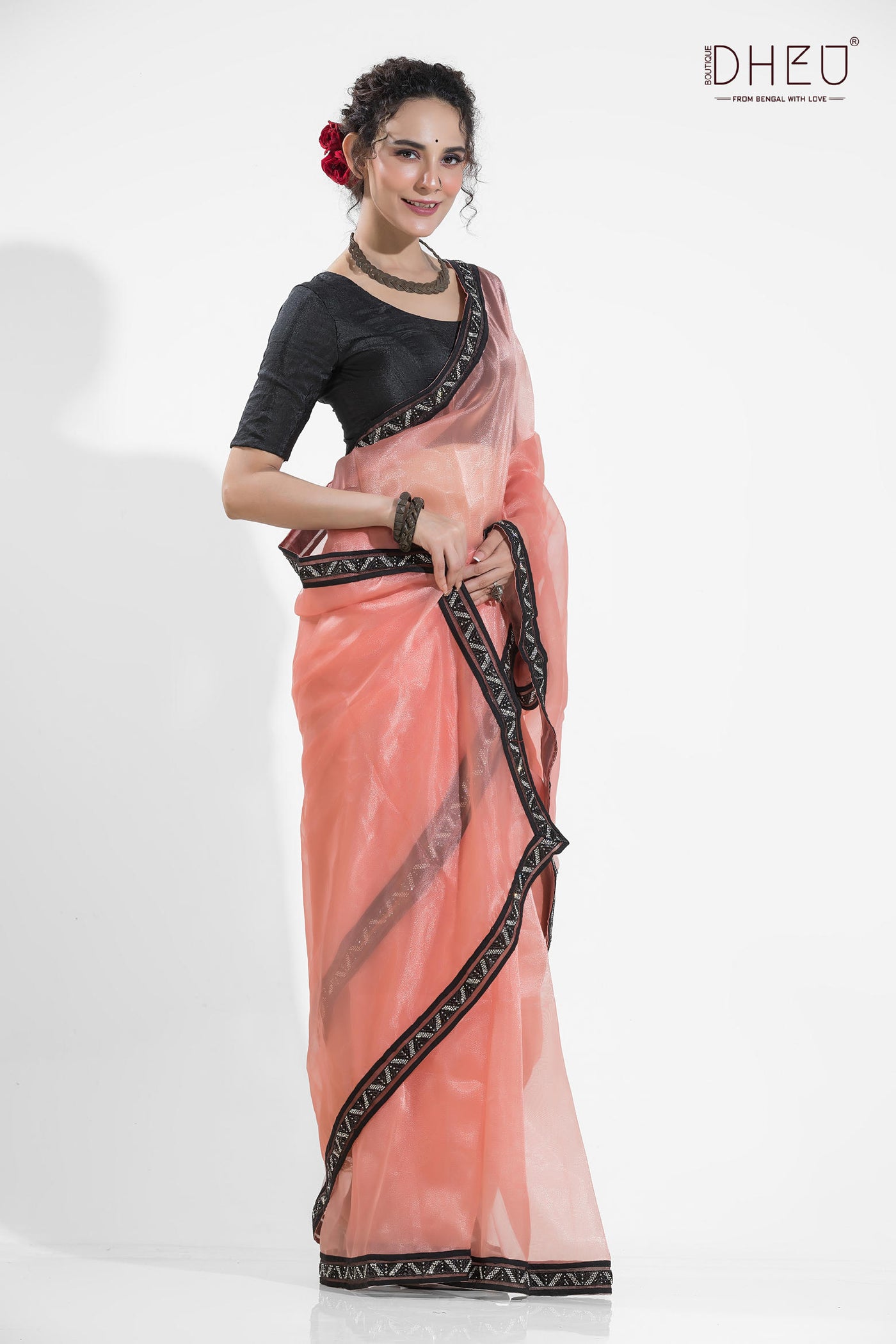 Dheu Exclusive Organza Saree