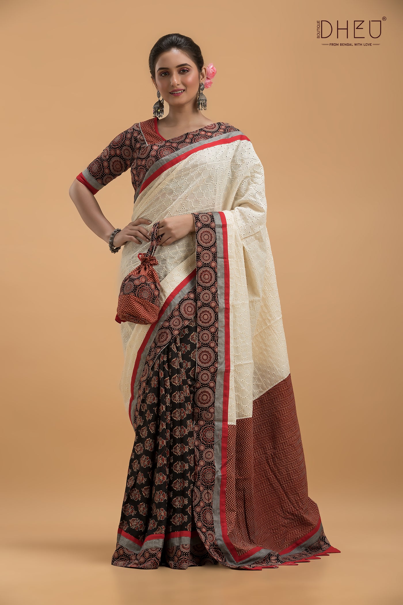 Dheu Signature Fusion Saree