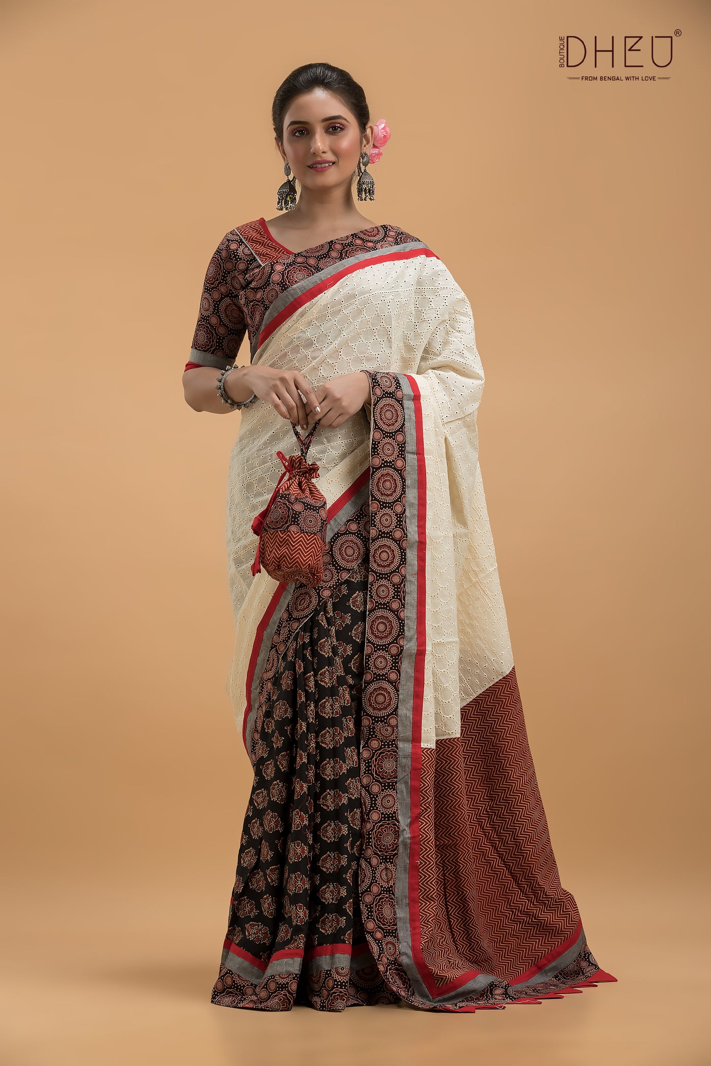 Dheu Signature Fusion Saree