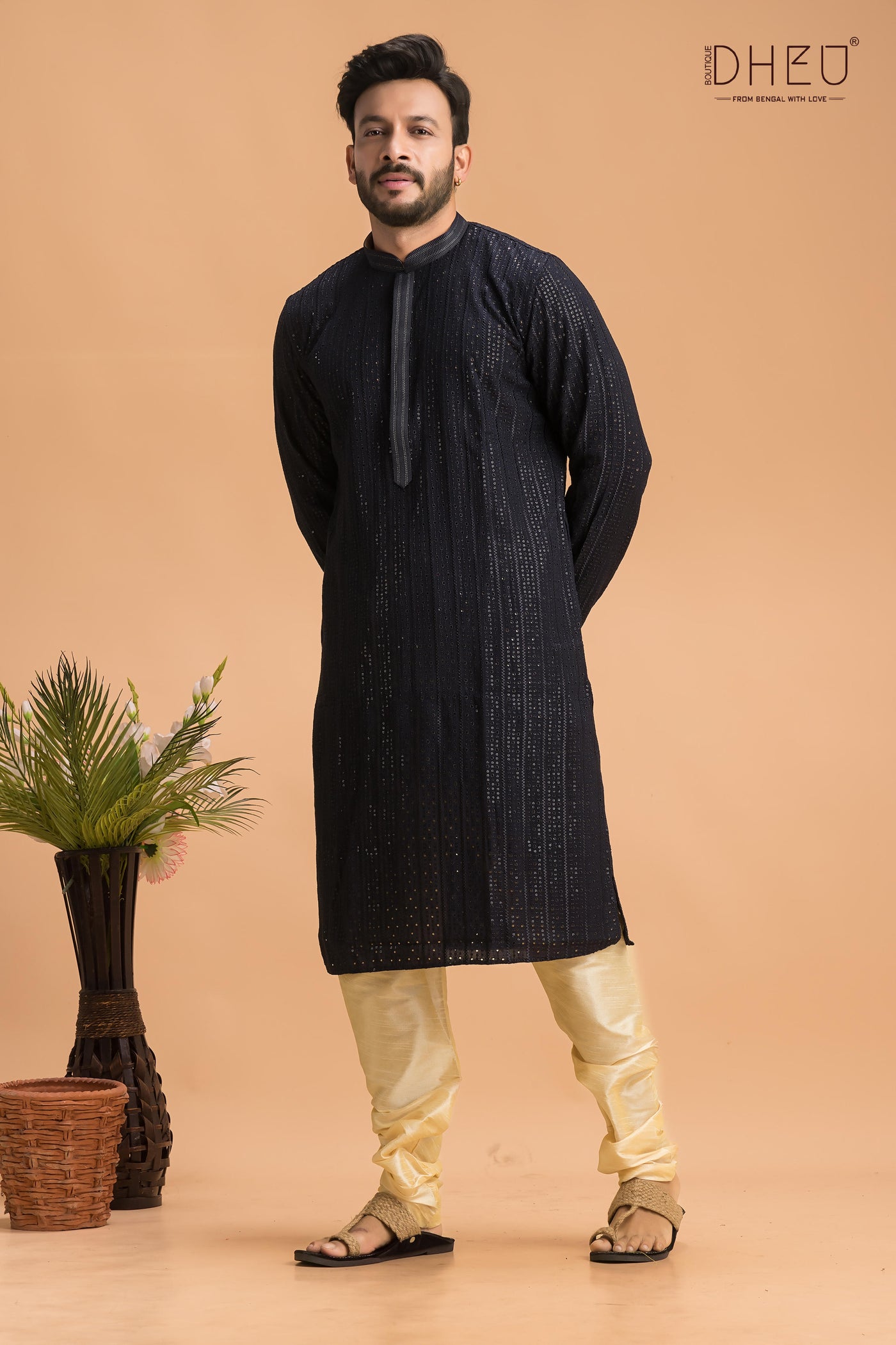 Raaton Ka Raja-Men's Kurta