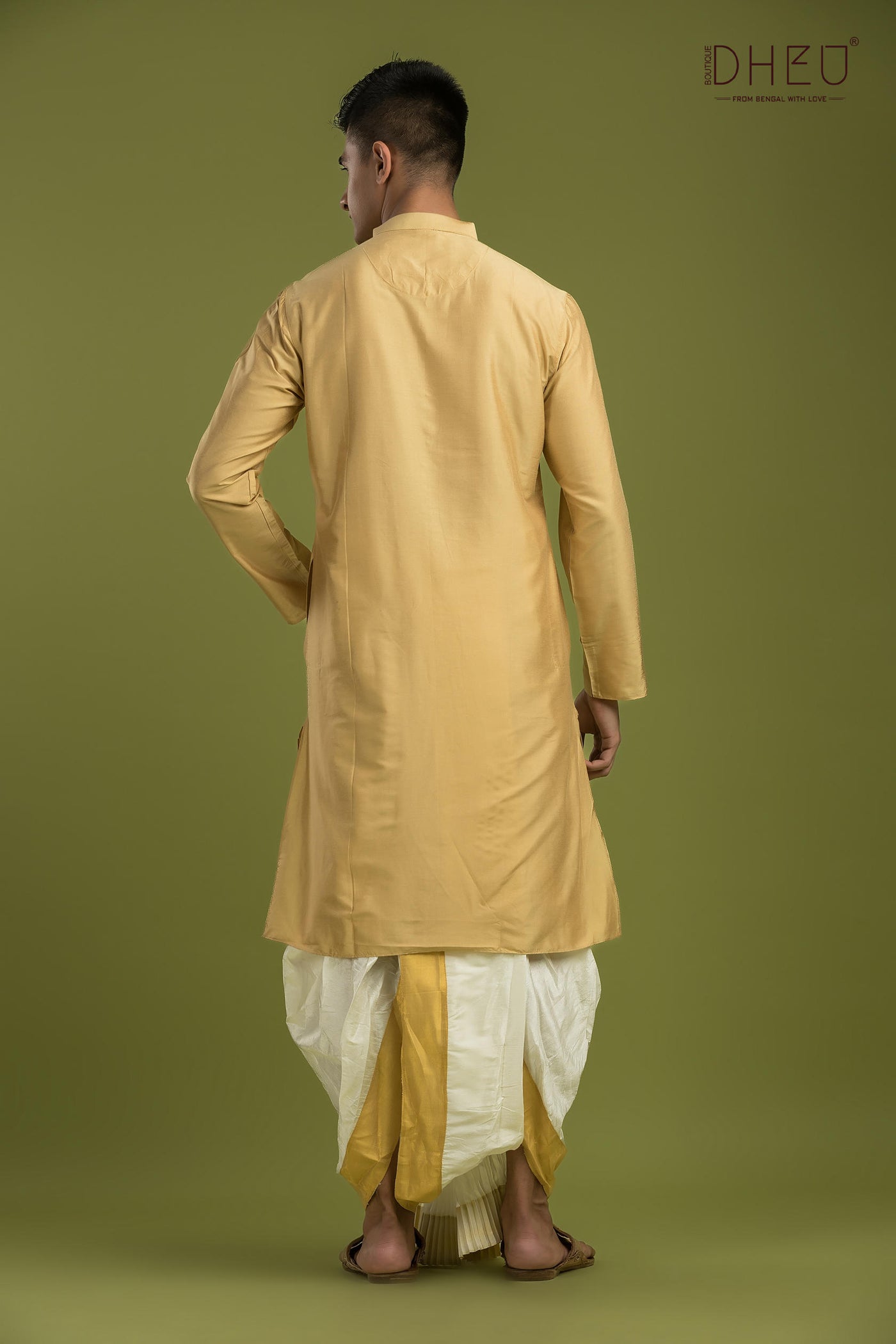 Exclusive Wedding Kurta & Dhoti(Optional) Set