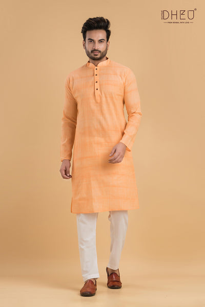 Pure Cotton Men's Kurta