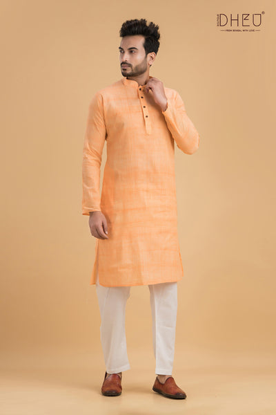 Pure Cotton Men's Kurta