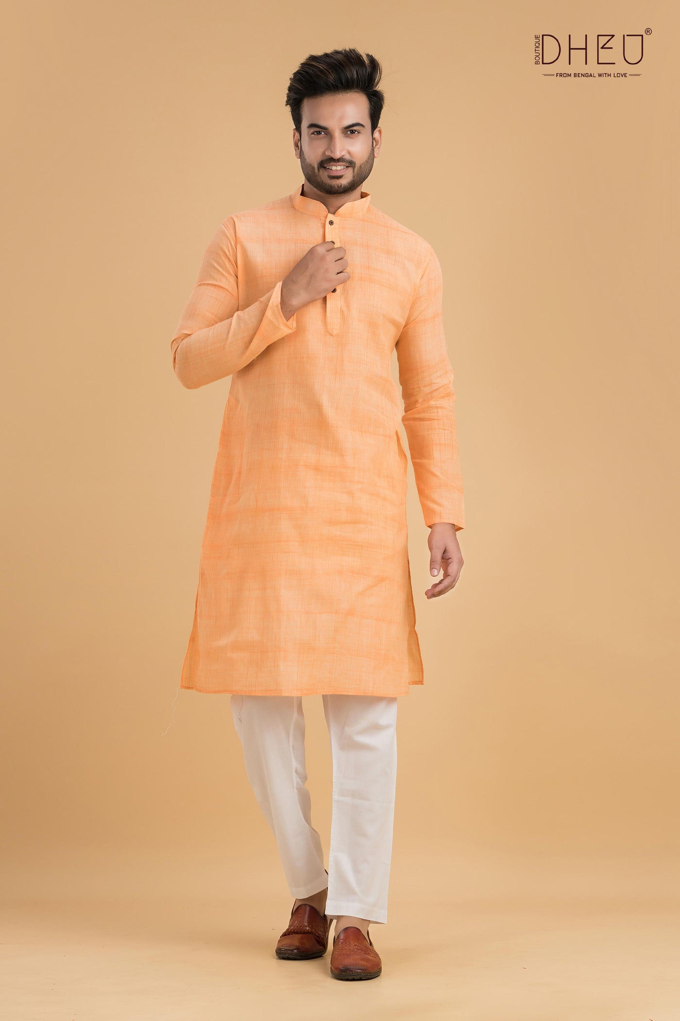 Pure Cotton Men's Kurta