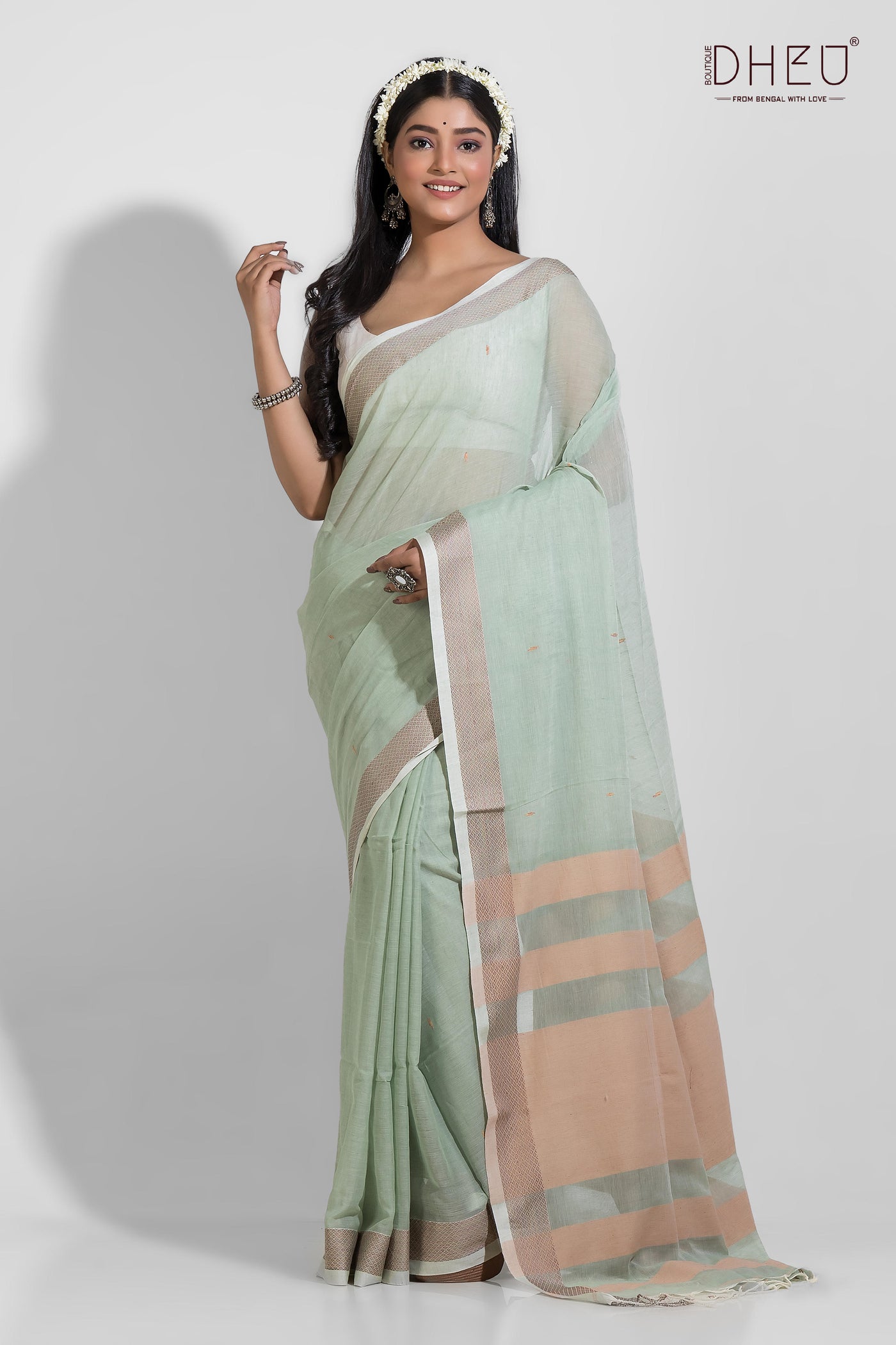 Manjira - Pure Khadi Saree