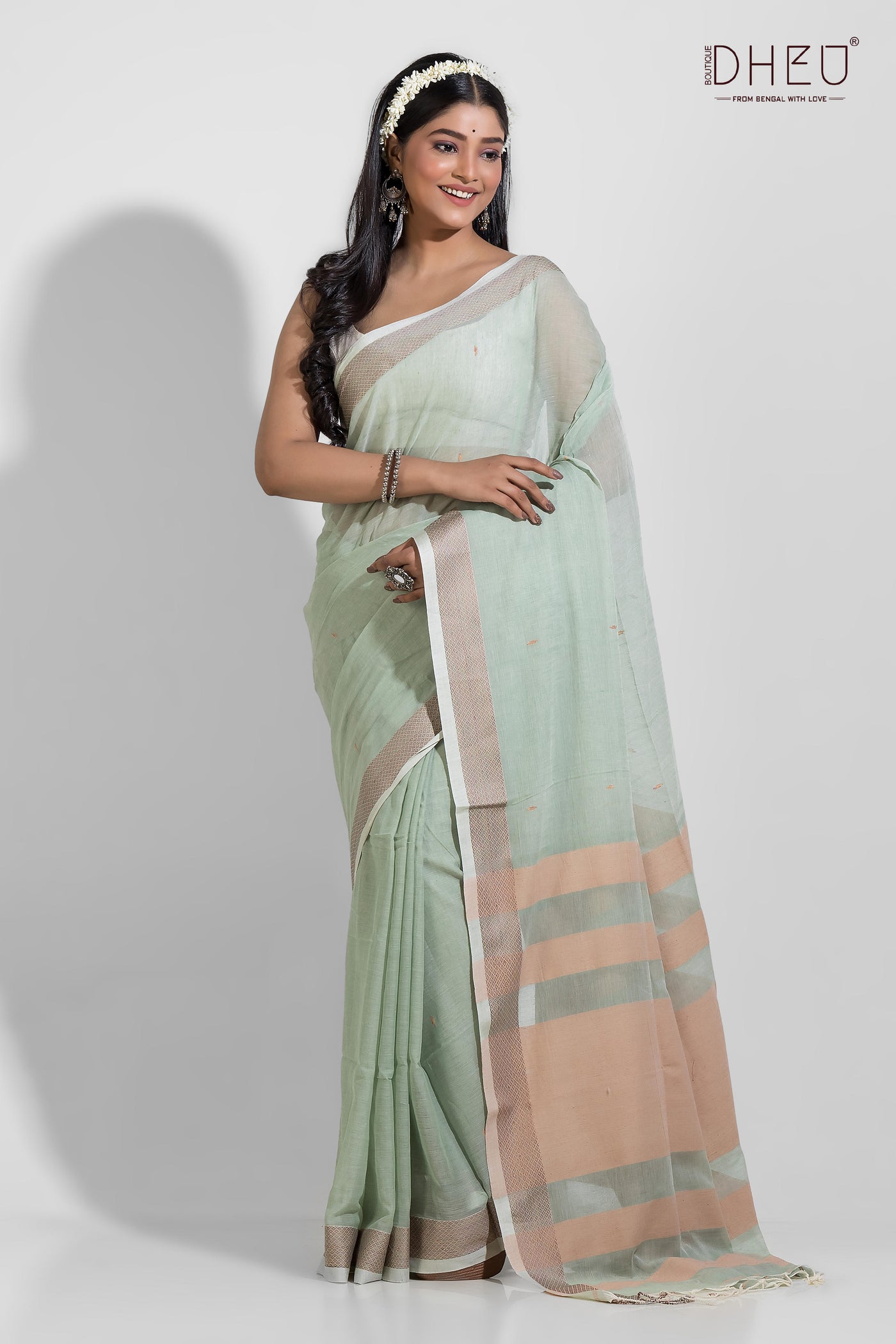 Manjira - Pure Khadi Saree