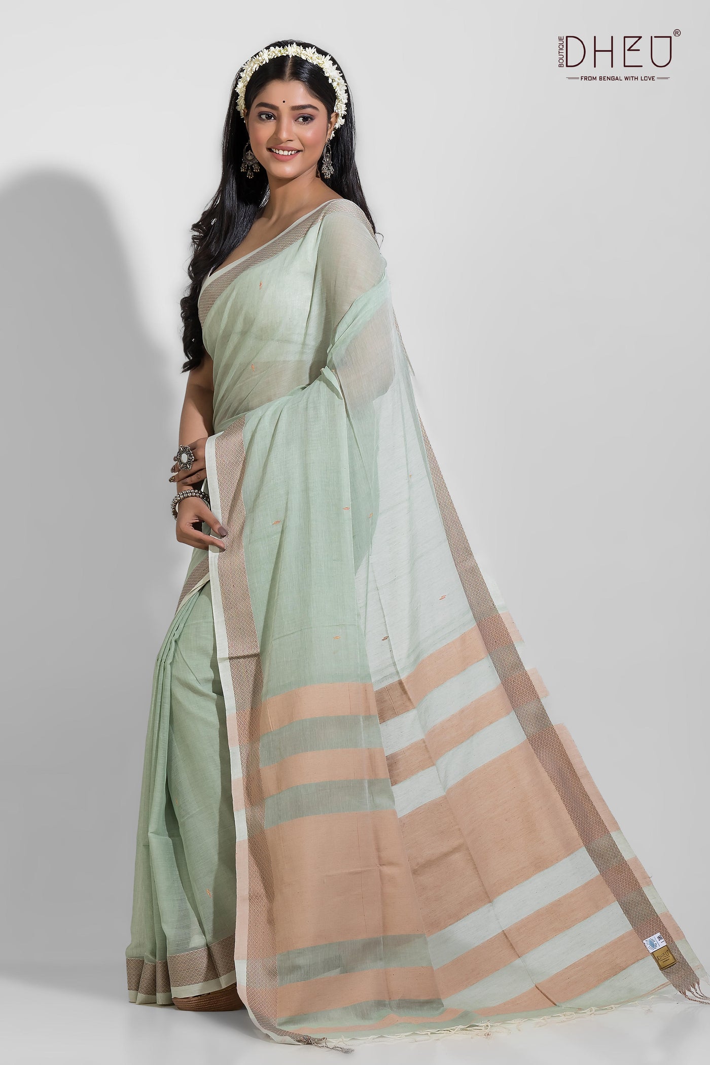 Manjira - Pure Khadi Saree