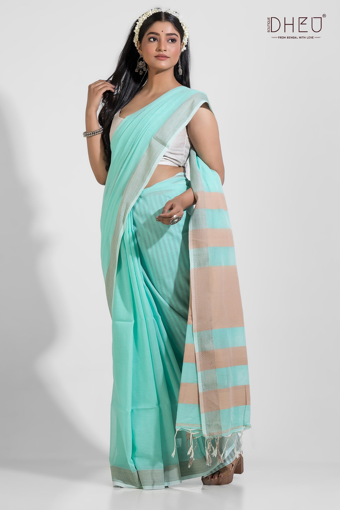 Purna - Pure Khadi  Saree