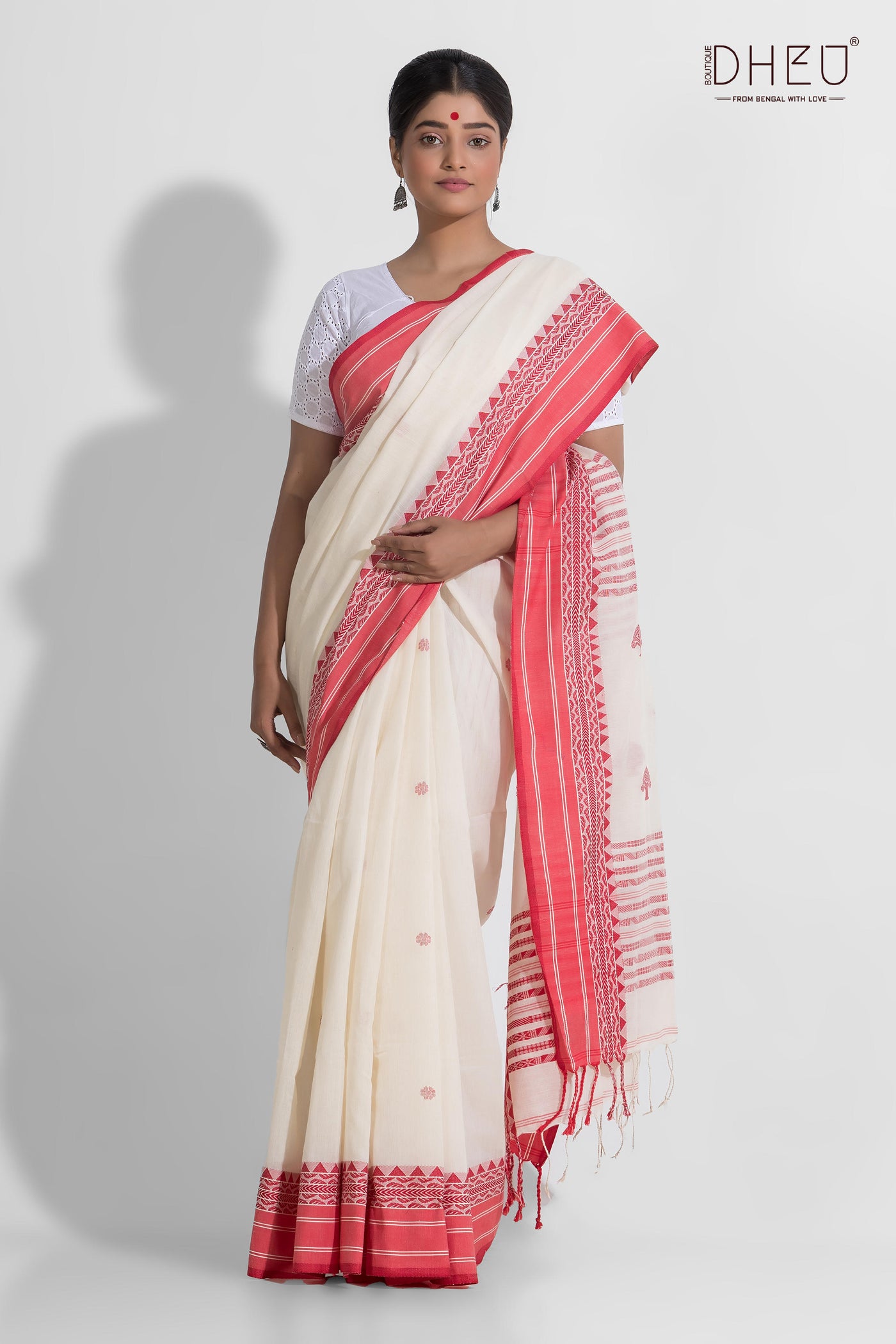 Pure Khadi Cotton Saree