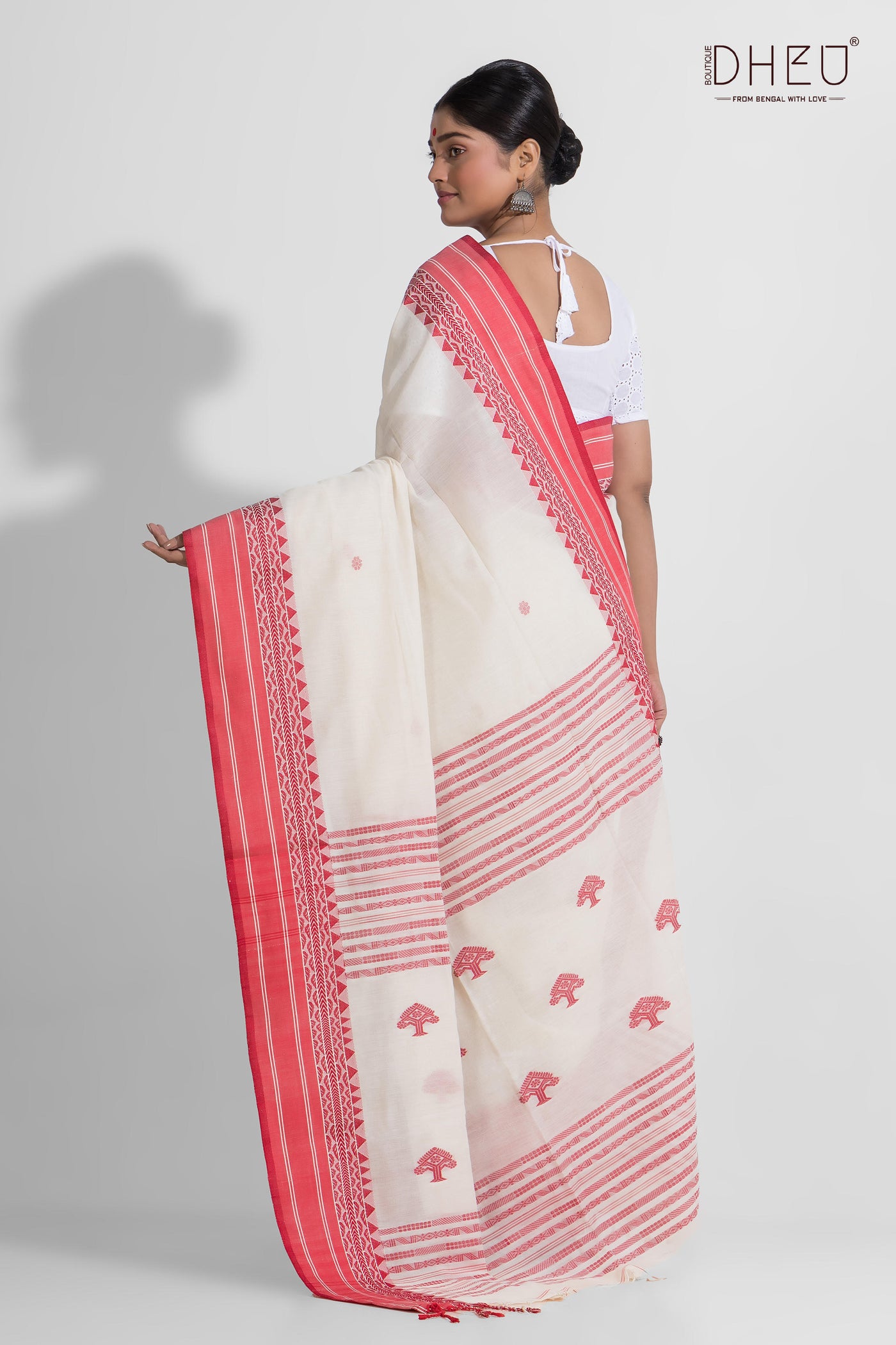 Pure Khadi Cotton Saree