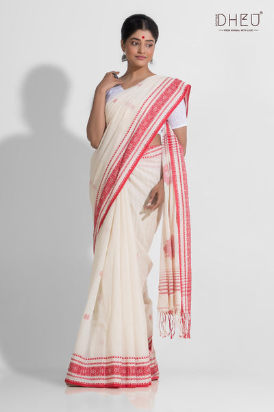 Pure Khadi Cotton Saree