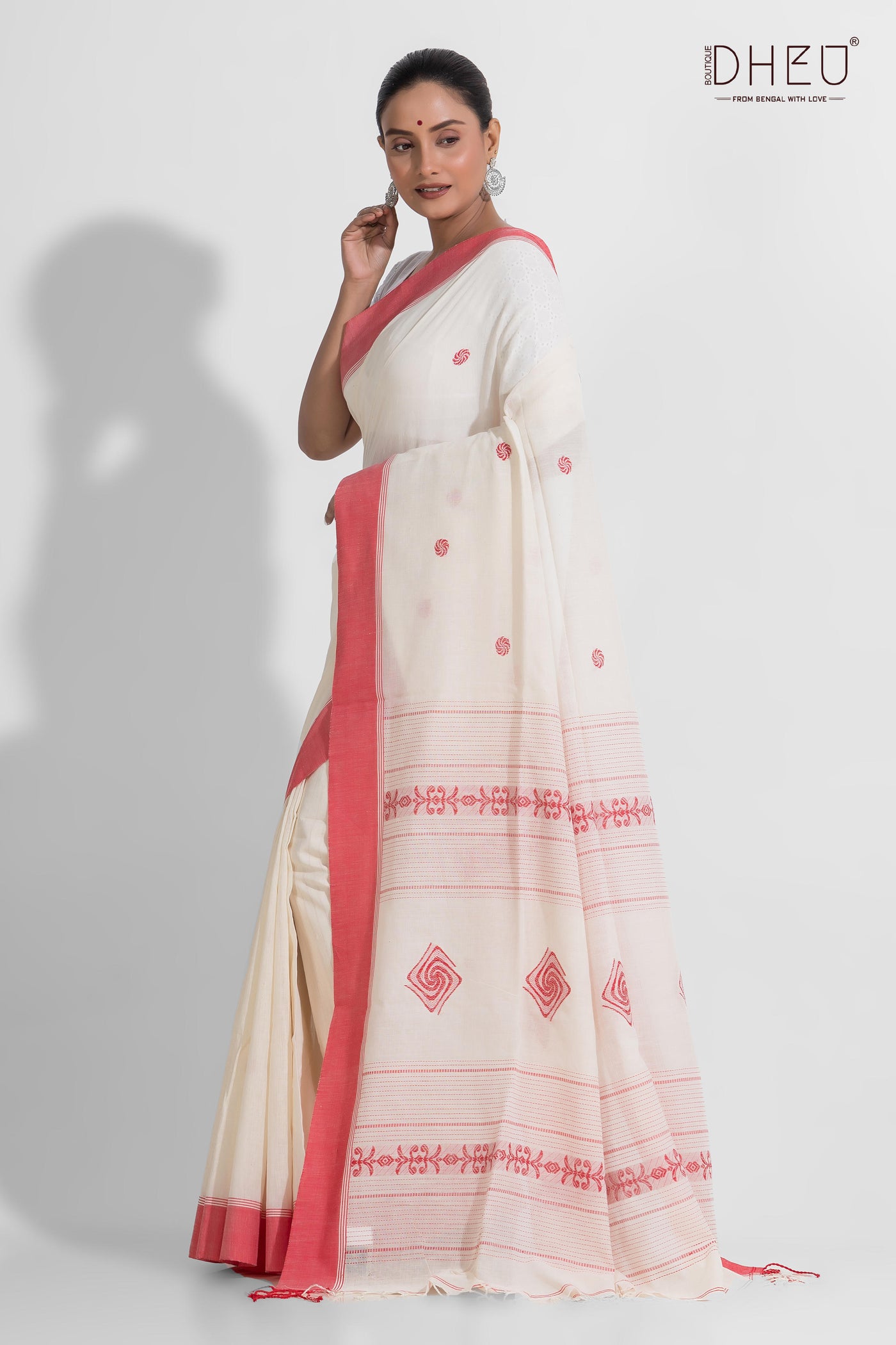 Pure Khadi Cotton Saree