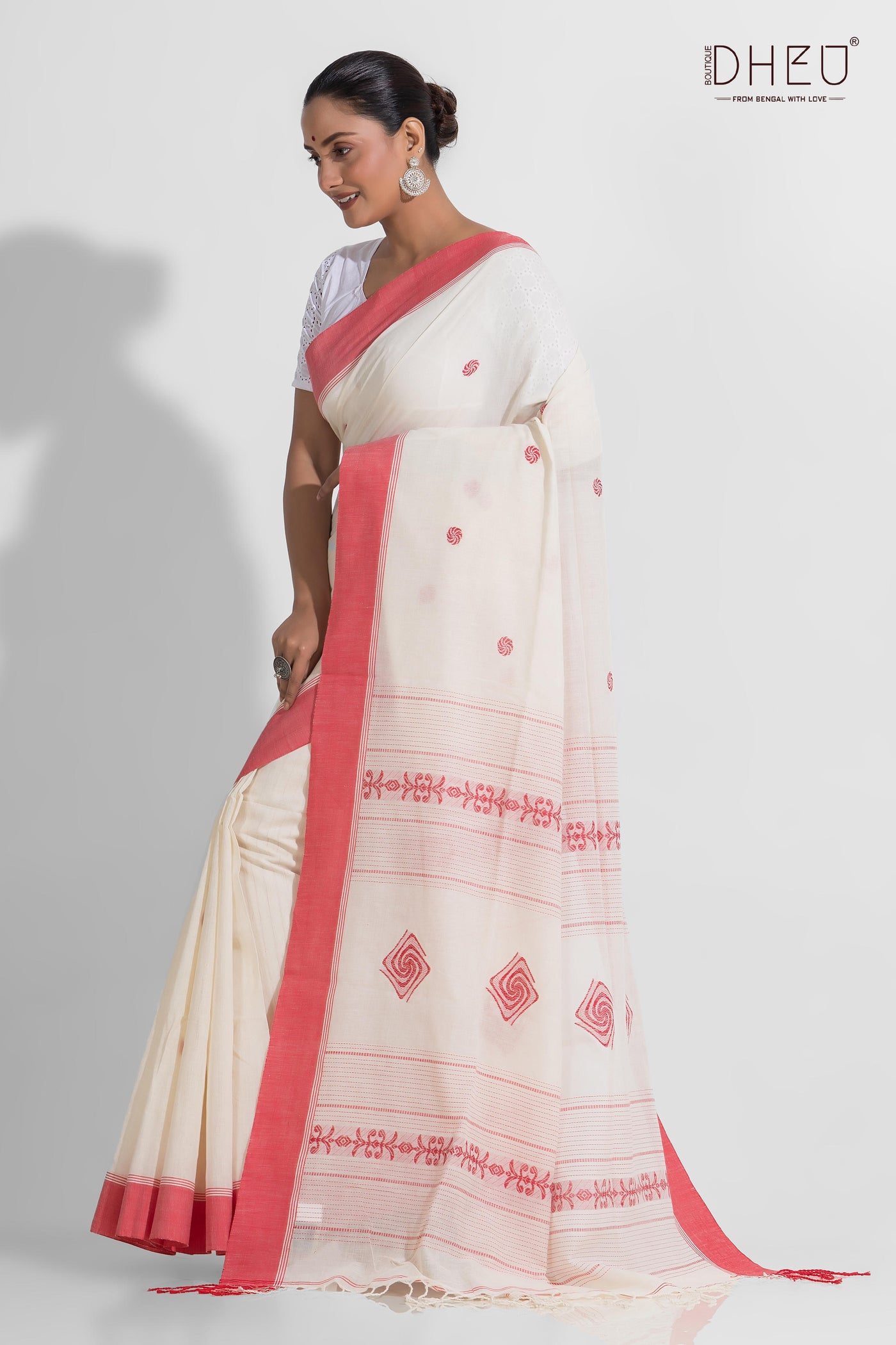 Pure Khadi Cotton Saree