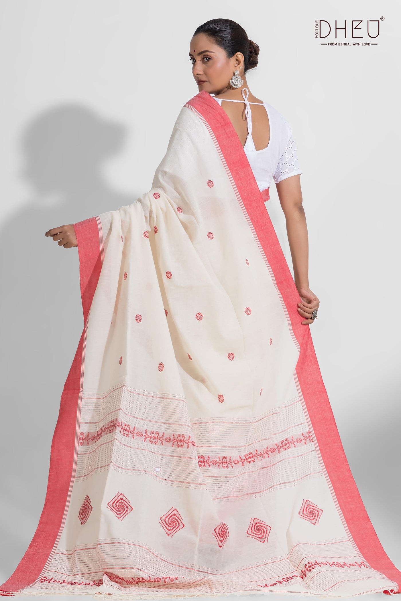 Pure Khadi Cotton Saree