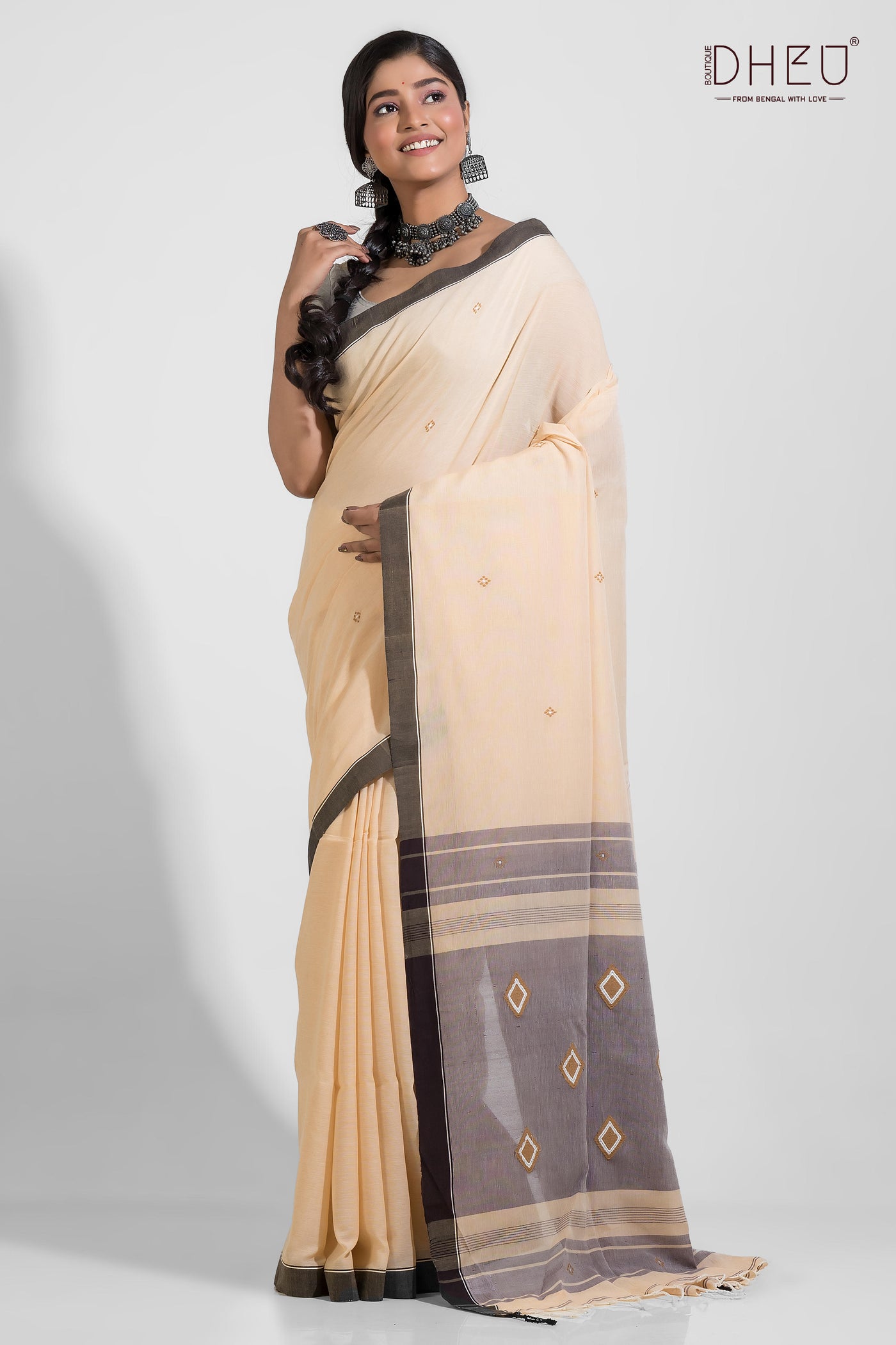 Mayurakshi - Pure Khadi Saree