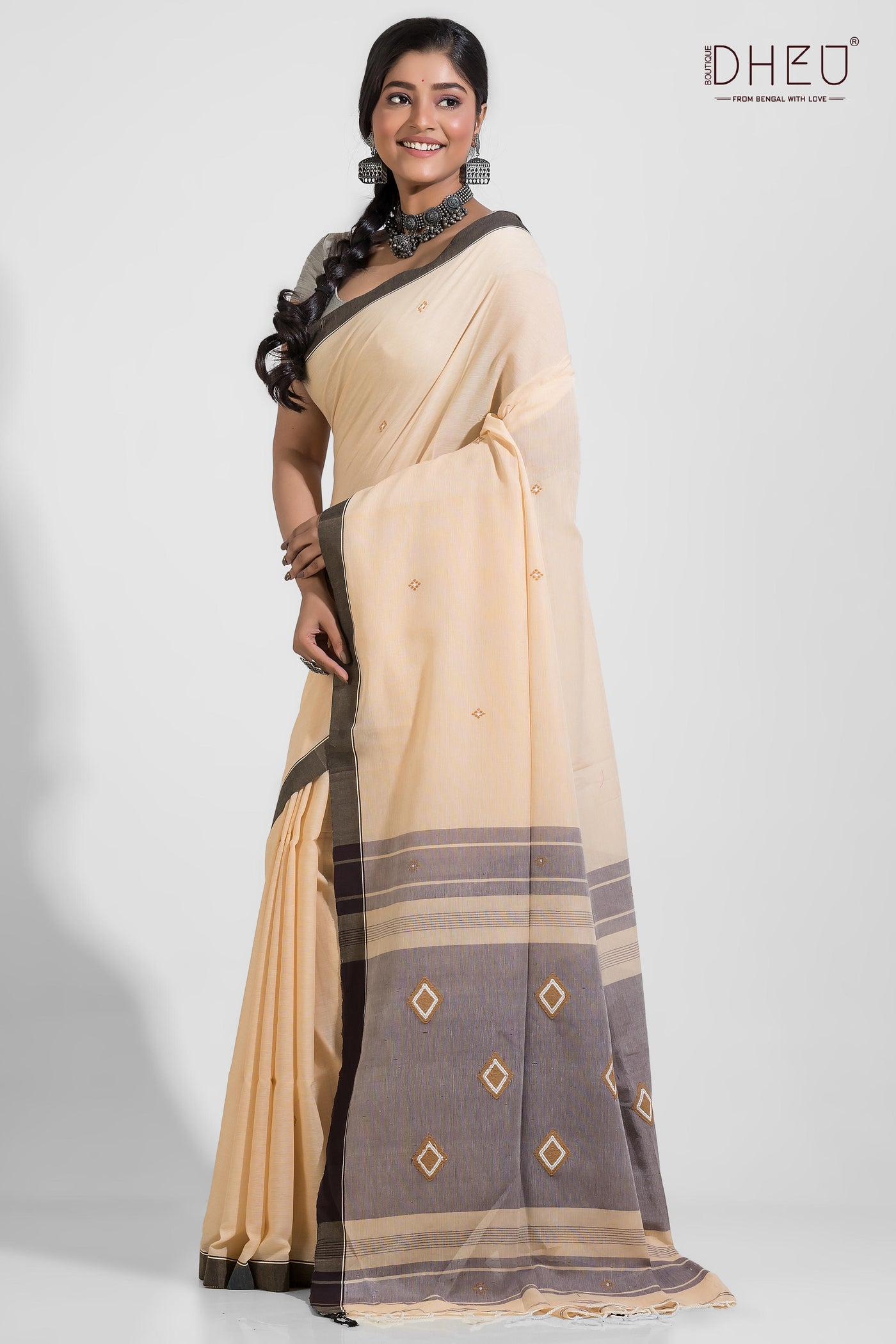 Mayurakshi - Pure Khadi Saree