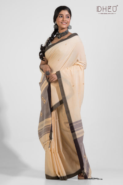 Mayurakshi - Pure Khadi Saree