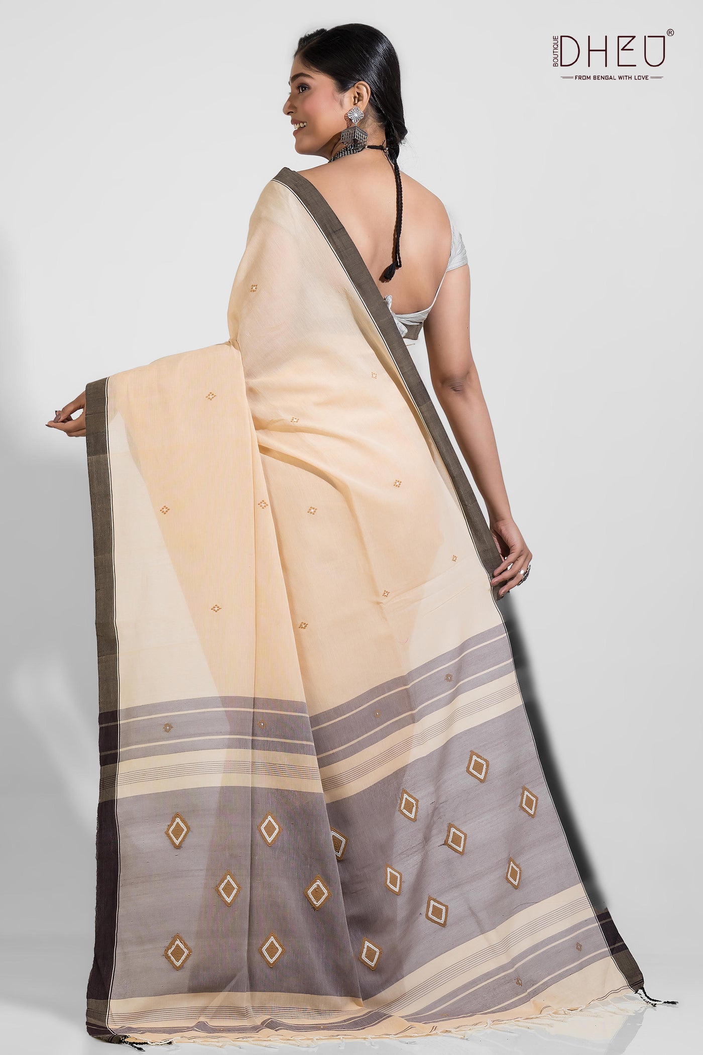 Mayurakshi - Pure Khadi Saree