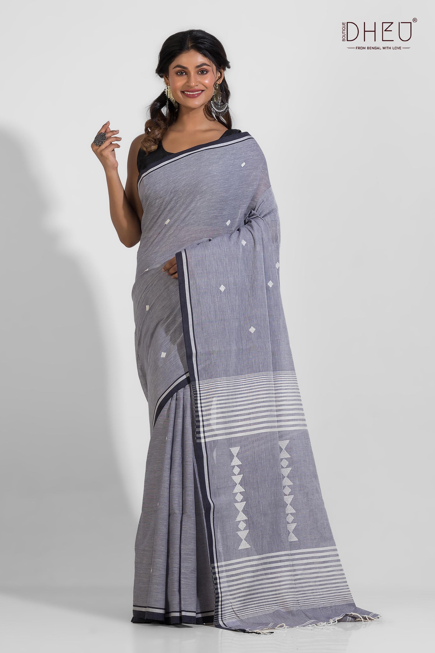 Karha - Pure Khadi Saree