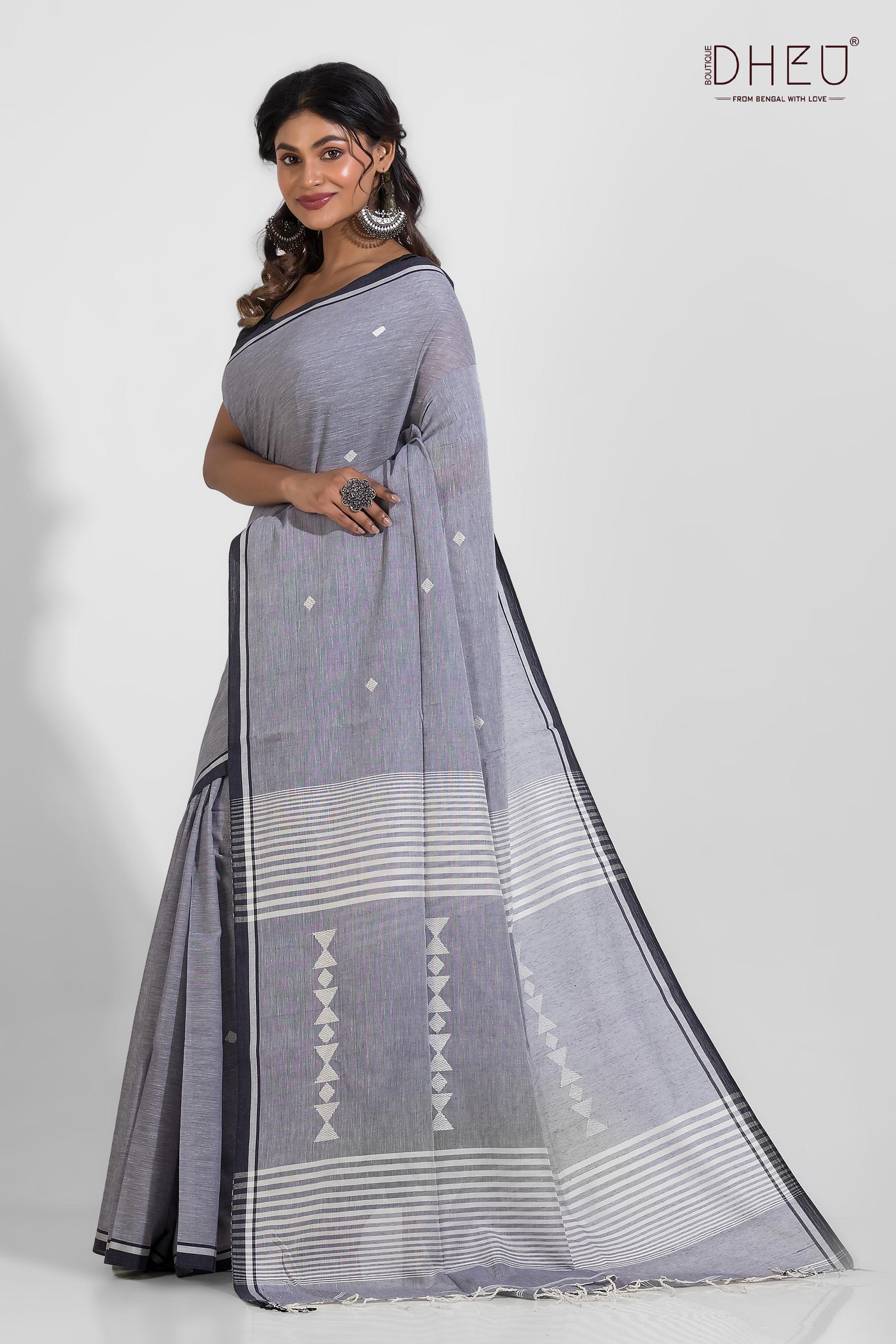 Karha - Pure Khadi Saree