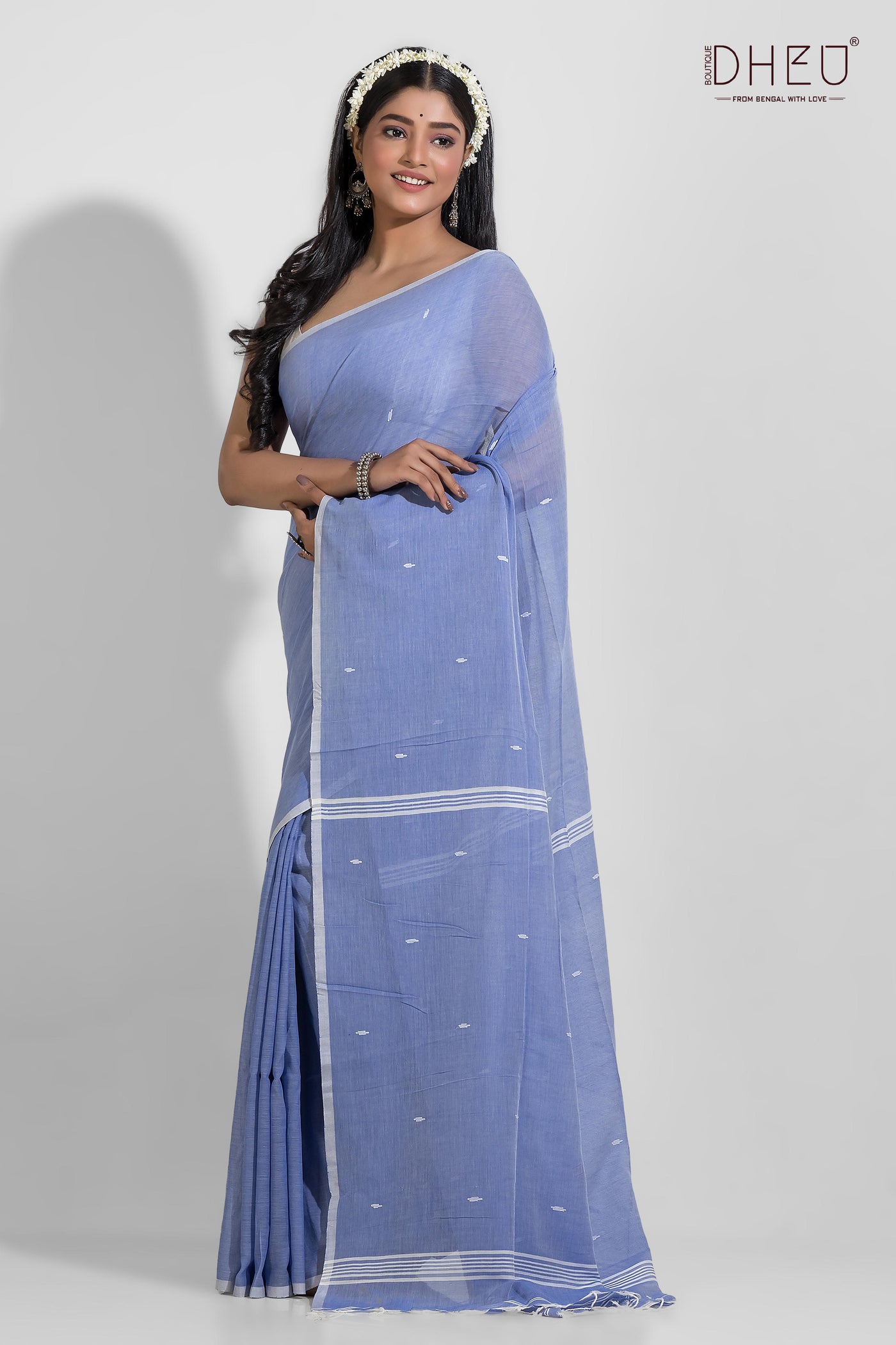 Teesta-Pure Khadi Saree