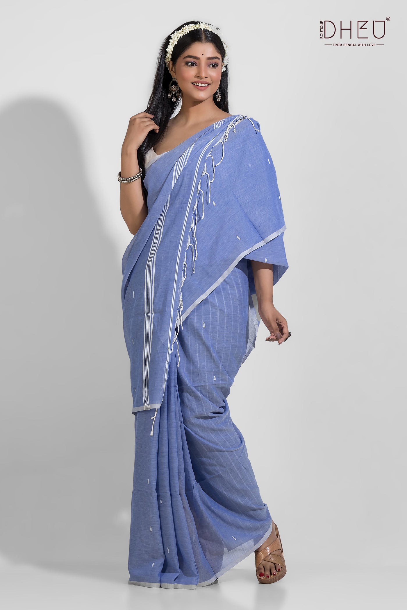 Teesta-Pure Khadi Saree