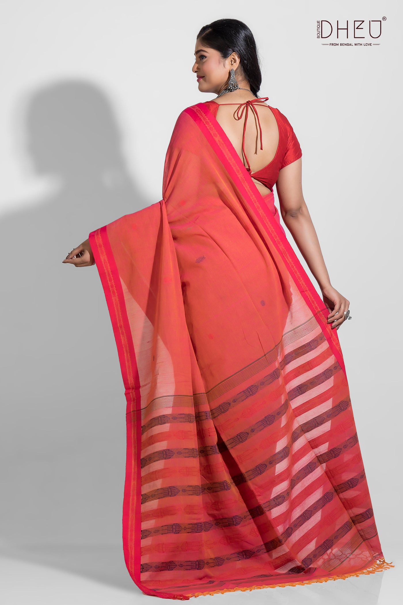 Pure Khadi Cotton Saree (With Handloom Mark Certified)