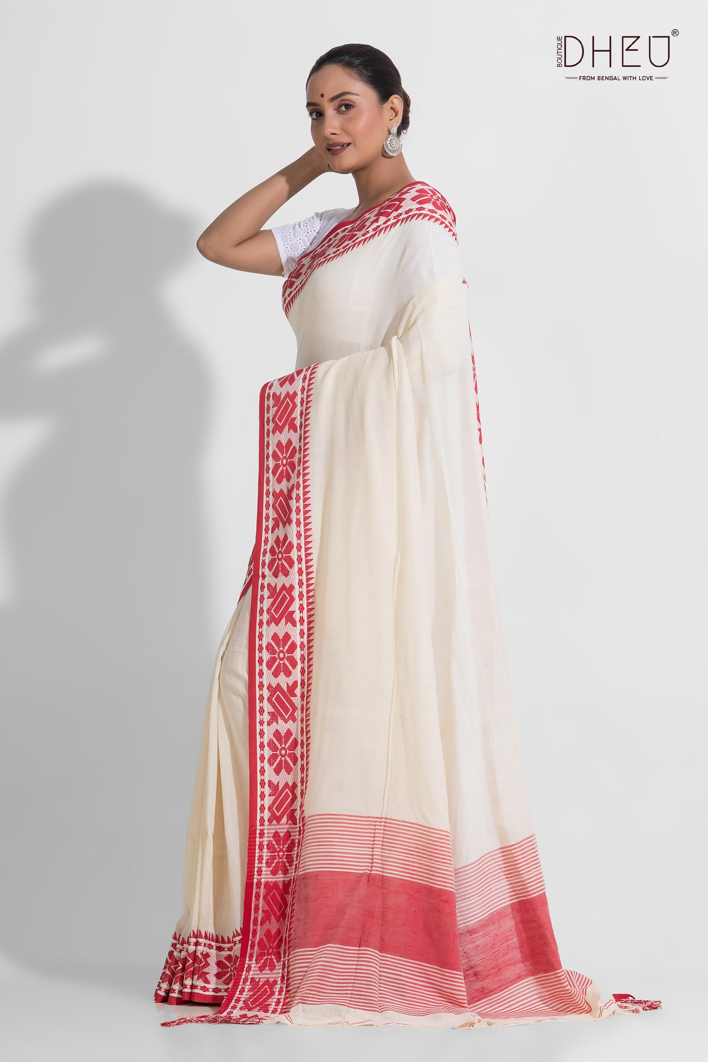 Pure Khadi Cotton Saree