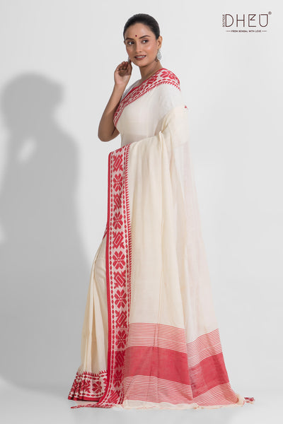 Pure Khadi Cotton Saree