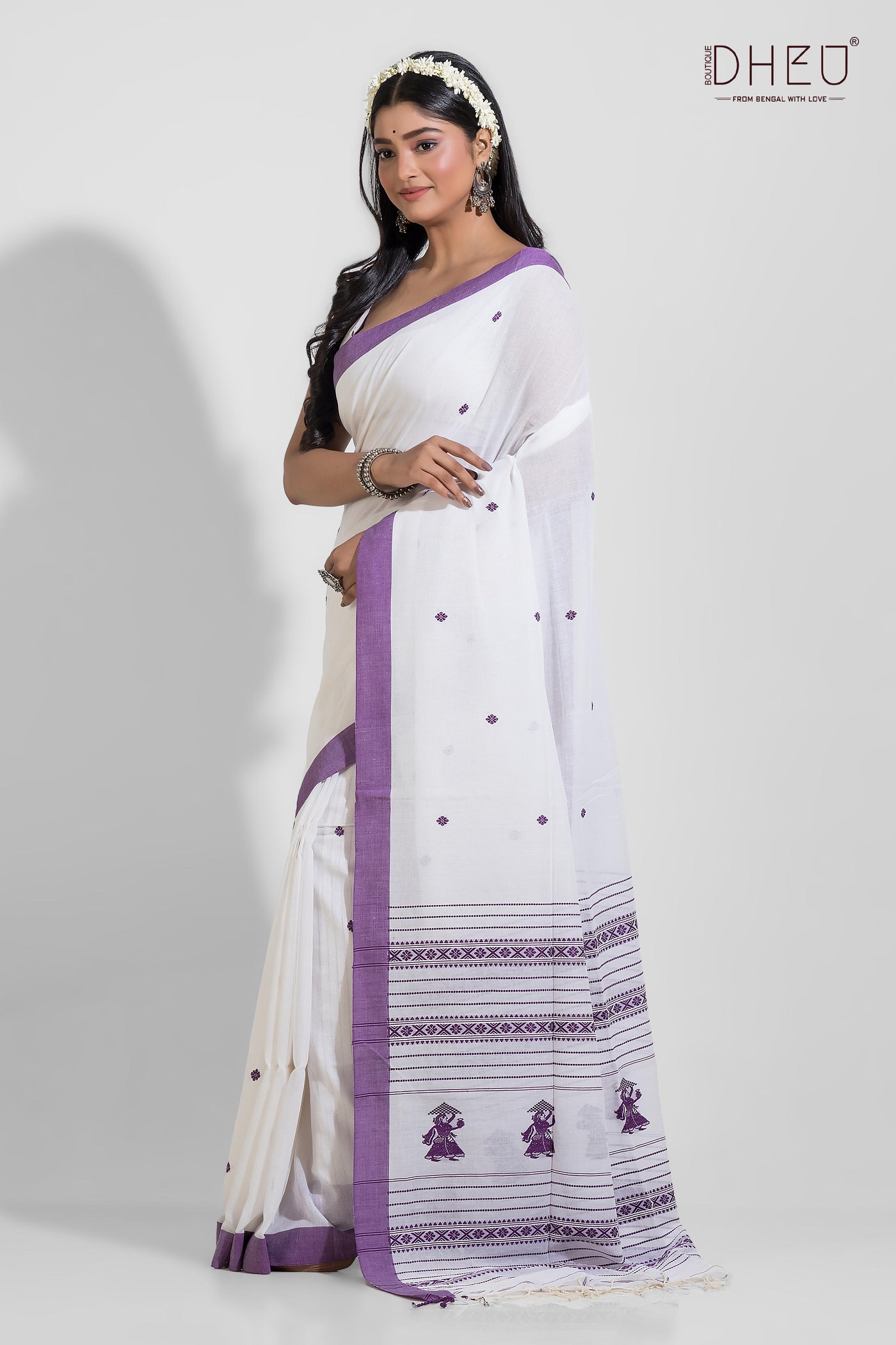 Panzara- Pure Khadi Saree