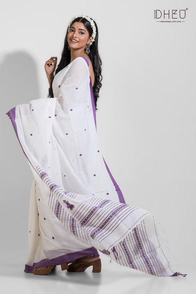 Panzara- Pure Khadi Saree