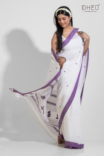 Panzara- Pure Khadi Saree