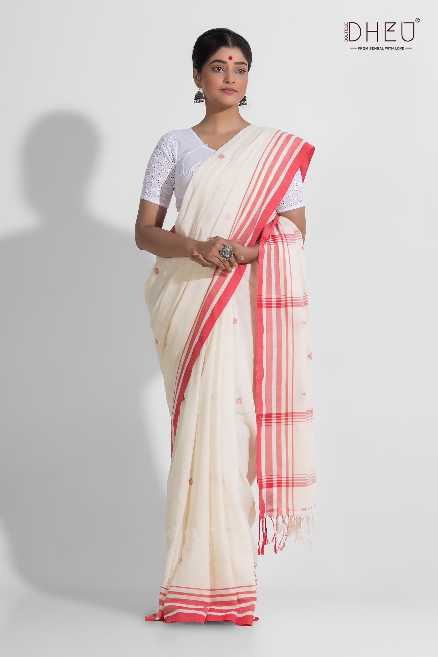 Pure Khadi Cotton Saree